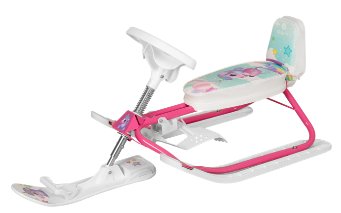 Снегокат ДЭМИ СНК.10-02 Kiddy Lux Единорог (от 1,5 лет)