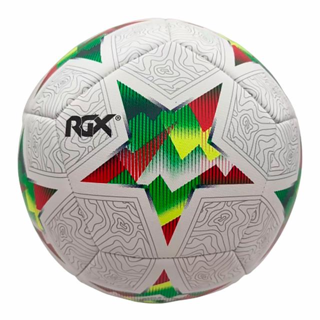 Мяч футбольный RGX-FB-1829-Green-Red Sz5