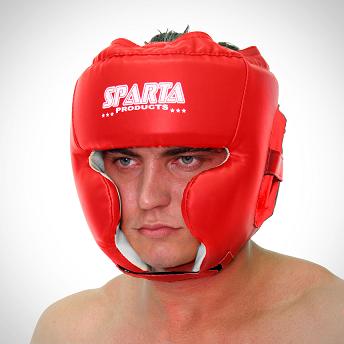 Шлем тренировочный SPARTA 803 с застежкой