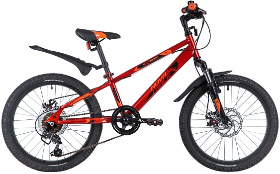 Велосипед NOVATRACK EXTREME D 20" (2021) 6 ск.