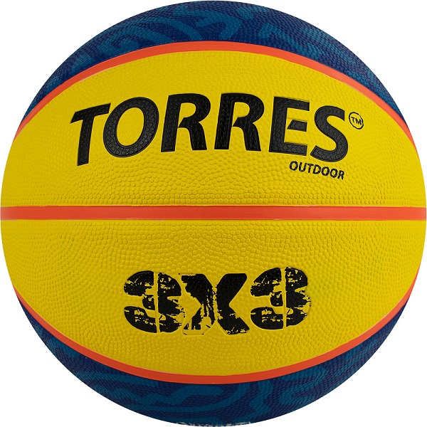 Мяч баскетбольный Torres 3x3 Outdoor резина