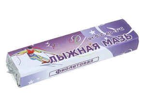 Мазь лыжная сцепления "Спринт" фиолетовая темп. -0-3С 40 гр.