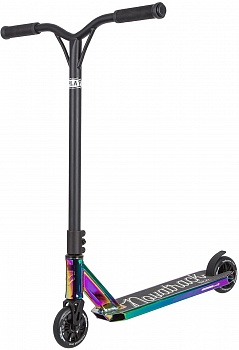Самокат Novatrack REPLAY PRO (110A.REPLAY.1NCBK20) нео хром черный 