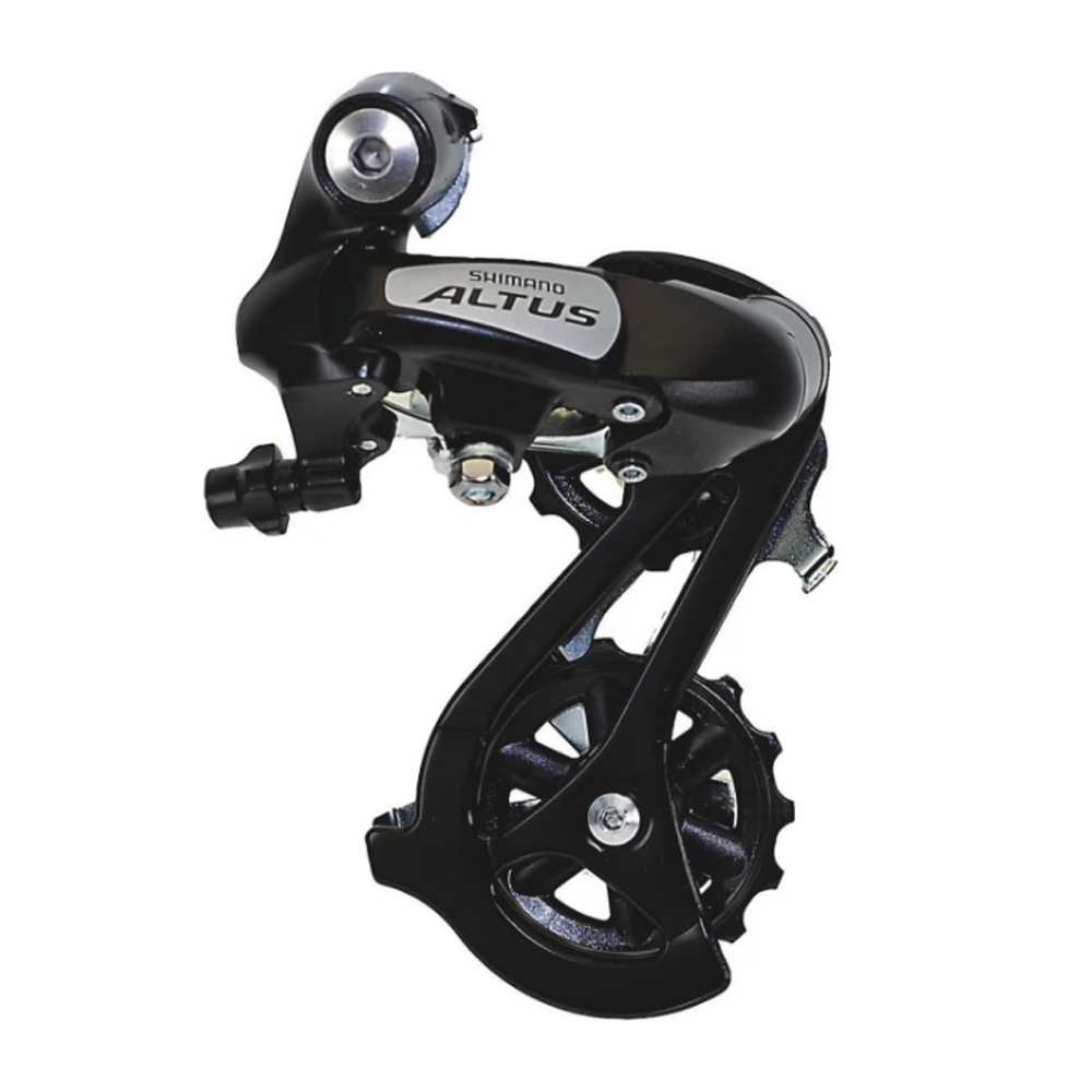 Переключатель скоростей задний SHIMANO Altus RD-M310 7/8 ск., чёрный крепление на болт