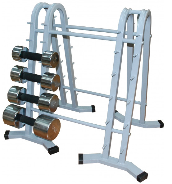 Стойка под гантели для фитнеса на 12 пар Стойка под гантели для фитнеса на 12 пар