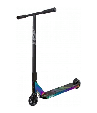 Самокат Novatrack REPLAY PRO (110A.REPLAY.2NCBK20) нео хром черный 