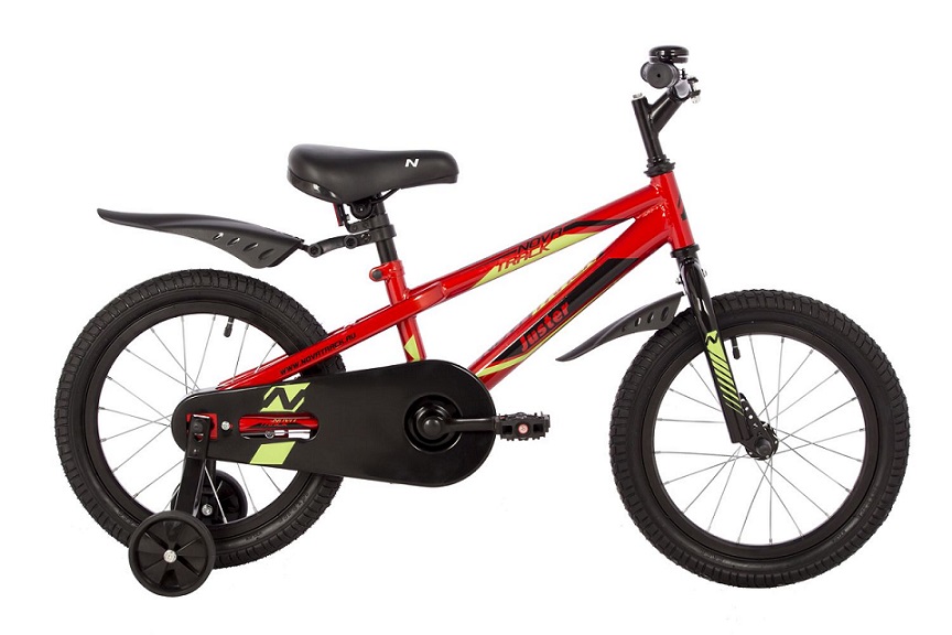 Велосипед NOVATRACK JUSTER 16" (2023) 1 ск.