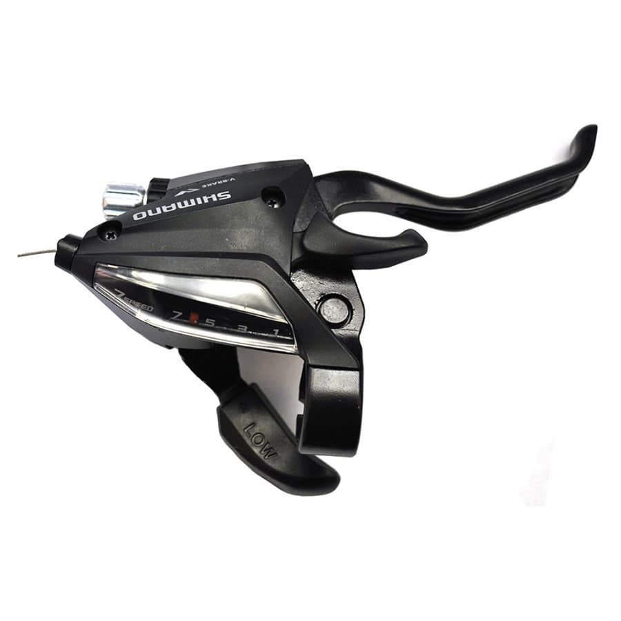 Шифтер SHIMANO ST-EF500-2A-7R-B правый 7 ск. с тросом