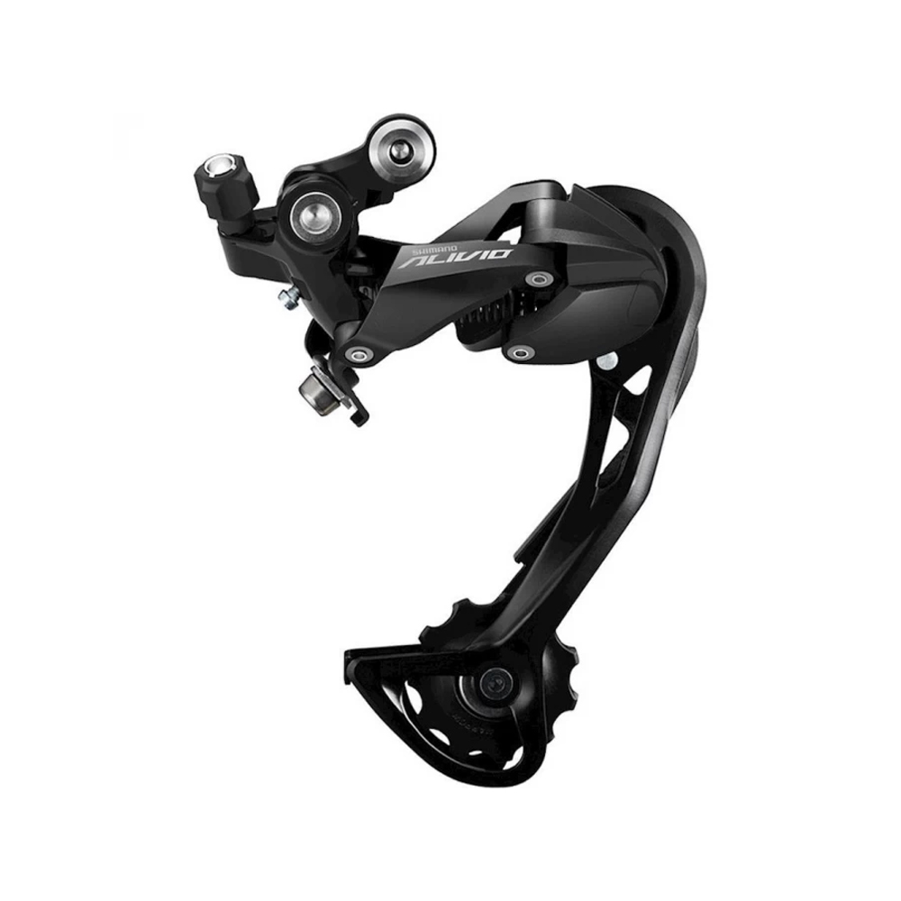 Шифтер SHIMANO Alivio M3100 левый 2 ск., чёрный трос 1800 мм.