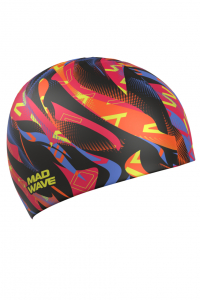 Шапочка для плавания Mad Wave Flame M0554 58