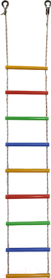 Лестница веревочная Формула Здоровья 7 перекладин радуга ЛВ7-3В Лестница веревочная Формула Здоровья 7 перекладин радуга ЛВ7-3В