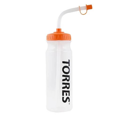 Бутылка для воды TORRES SS1029 с трубкой 750 мл