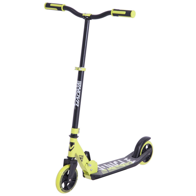 Самокат Novatrack Jungle 145 (145P.JUNGLE.LM9) лимонный