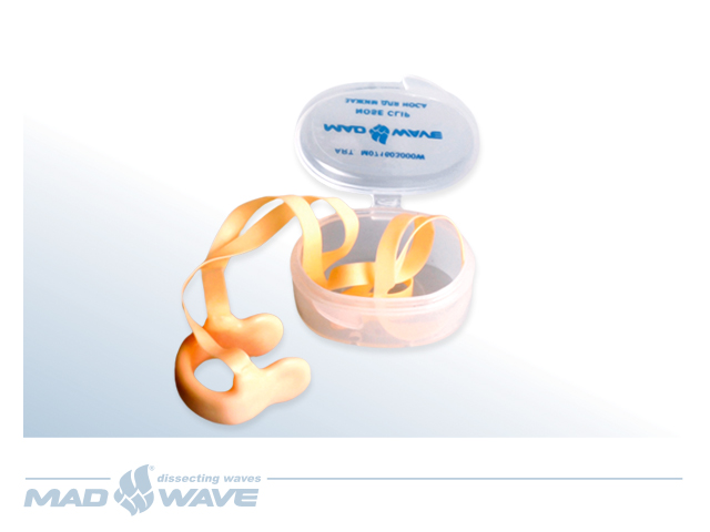 Зажим для носа Mad Wave М0716 03 000W с ремешком