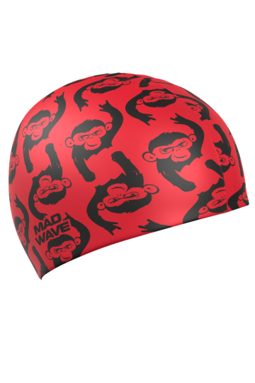 Шапочка для плавания Mad Wave Monkeys M0554 59