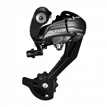 Переключатель скоростей задний SHIMANO Altus M370 SGS  9 ск., чёрный крепление на болт Переключатель скоростей задний SHIMANO Altus M370 SGS  9 ск., чёрный крепление на болт