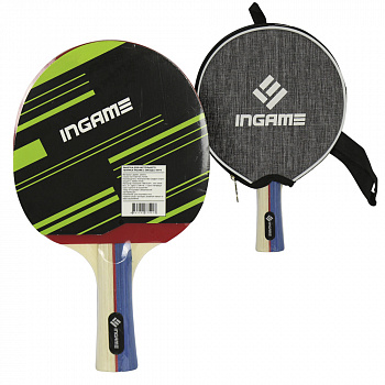 Ракетка для настольного тенниса Ingame 2* IG010 в чехле