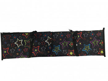 Чехол лыжный GEKARS на 1 пару "Цветные звёзды"