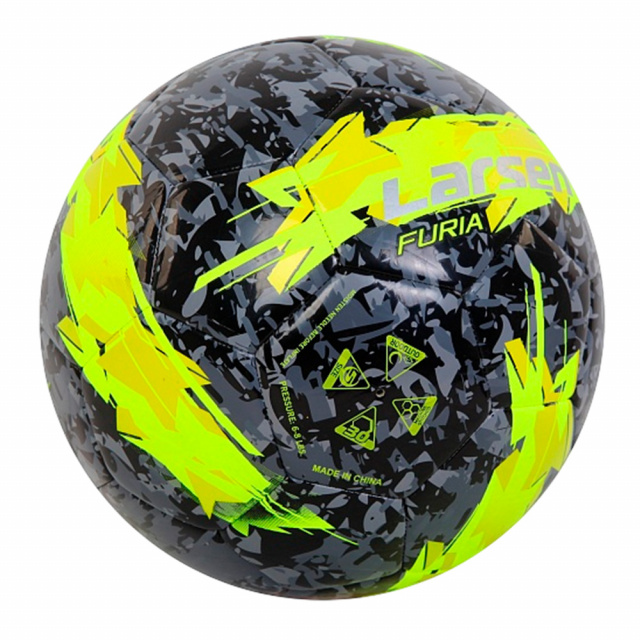 Мяч футбольный Larsen Furia (р.5, Lime)