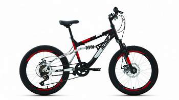 Велосипед ALTAIR MTB FS 20" disc (2022) 6 ск.