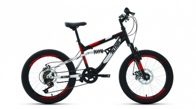 Велосипед ALTAIR MTB FS 20 disc (2022) 6 ск.