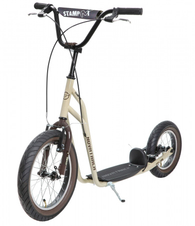 Самокат внедорожный Novatrack City Line max.120 кг. бежевый
