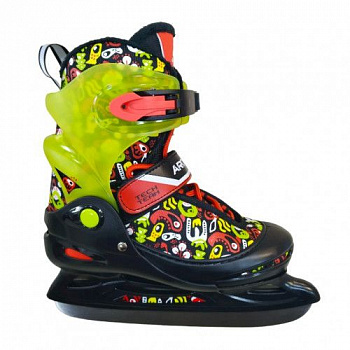 Коньки раздвижные ледовые TECH TEAM Arctic Boy