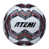 Мяч футбольный ATEMI BULLET TRAINING (р.4, Белый - красный -серый)