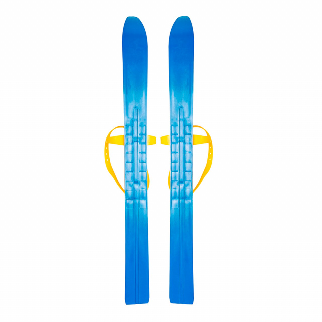 Лыжи детские "Олимпик-спорт" Снегири 66 см крепление мягкое пластиковое, без палок