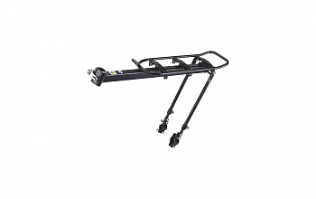 Багажник TRIX 20-29" алюминиевый, с быстросъемным креплением за подседельный штырь  черный