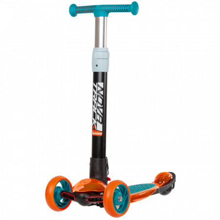 Самокат-кикборд Novatrack Rainbow 2022 (120PROT.RAINBOW.BL22) синий