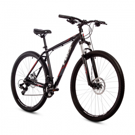 Велосипед FOXX 29" ATLANTIC D (2024)  (22" (185-195), Красный)