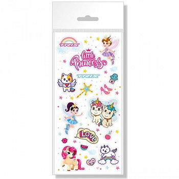 Наклейки TRIX Little Princess детские лист 98 х 210 мм.