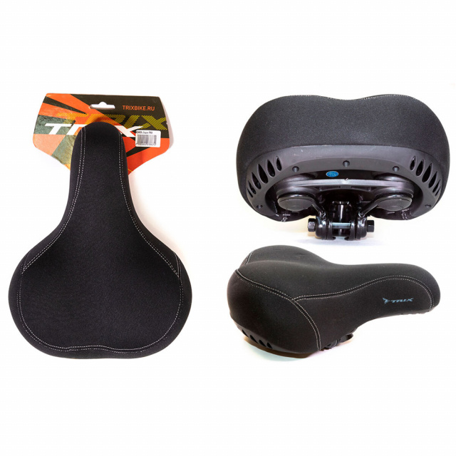 Седло TRIX AZ-6029 комфорт 275х210 мм. с эффектом памяти Седло TRIX AZ-6029 комфорт 275х210 мм. с эффектом памяти