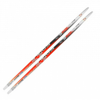 Пластиковые лыжи STC SABLE SNOWWAY с насечкой, NNN XS Sport,L