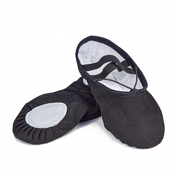 Текстильное изделие Дельфин Классик (балетки со шнурком, раздельная подошва) 