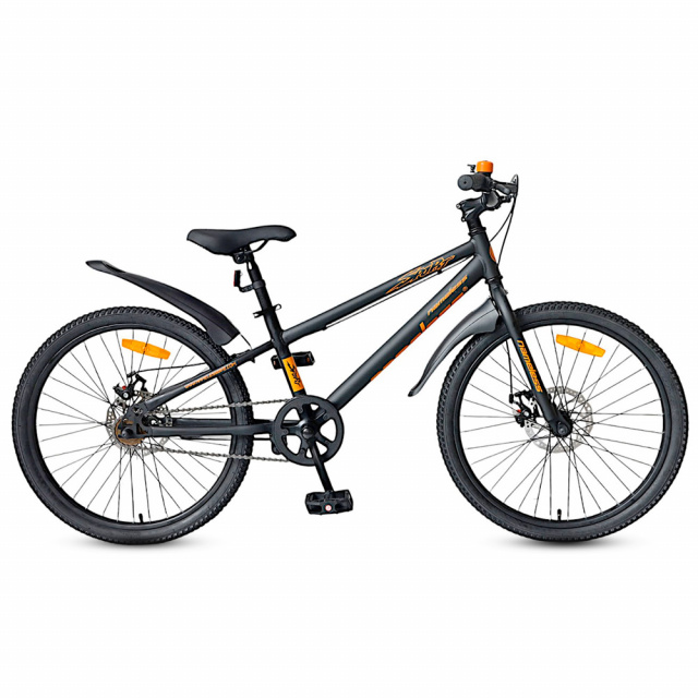 Велосипед NAMELESS SPORT D 24" (2025) (Чёрный-оранжевый)