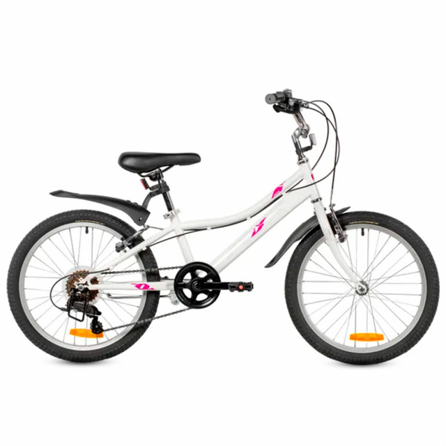 Велосипед FOXX JASMINE 20" V (2026) 6 ск. (Белый)