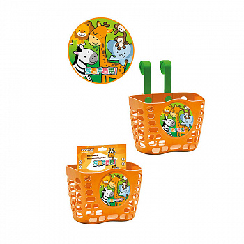 Велокорзина TRIX Safari  12"-16" 190х125х140 оранжевая Велокорзина TRIX Safari  12"-16" 190х125х140 оранжевая