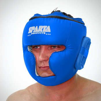 Шлем тренировочный SPARTA 802 с защитой подбородка