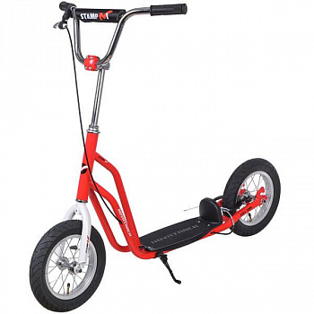 Самокат Novatrack Stamp №1 (12STAMPN1.RD8) красный