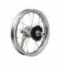 Колесо 12 дюймов заднее хромированное в сборе