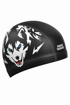 Шапочка для плавания Mad Wave ПУ Husky M0583 01