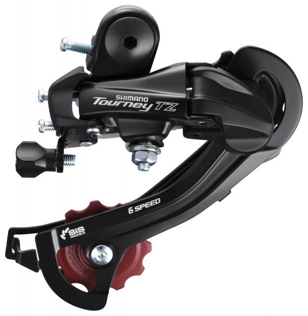 Переключатель скоростей задний SHIMANO Tourney TZ500 на петух 6 скоростей  Переключатель скоростей задний SHIMANO Tourney TZ500 на петух 6 скоростей