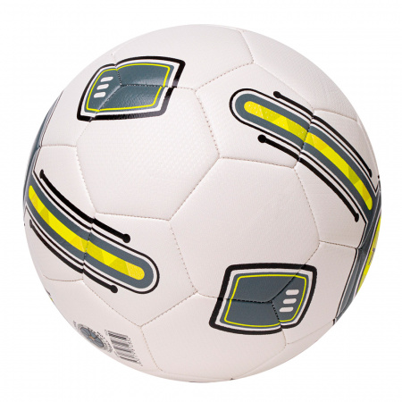 Мяч футбольный Torres BM300 2024 год (р.4, Белый - серый - желтый)