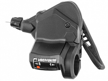 Шифтер Stels Microshift TS-38-8R правый 8 ск. с тросом 2500 мм Шифтер Stels Microshift TS-38-8R правый 8 ск. с тросом 2500 мм