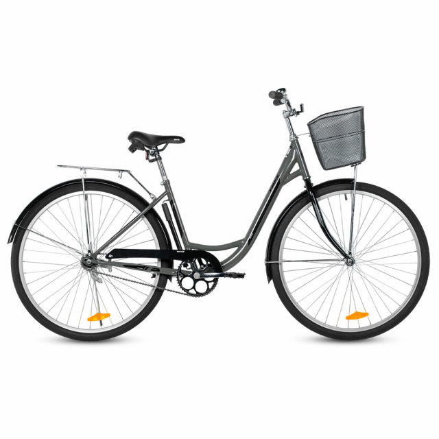 Велосипед FOXX VINTAGE 28" (2026) 1 ск. (18", Серый)