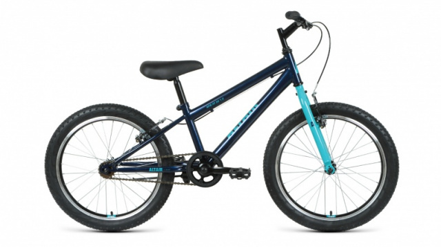 Велосипед ALTAIR MTB HT 20 1.0 (2021) 1 ск._синий-бирюзовый