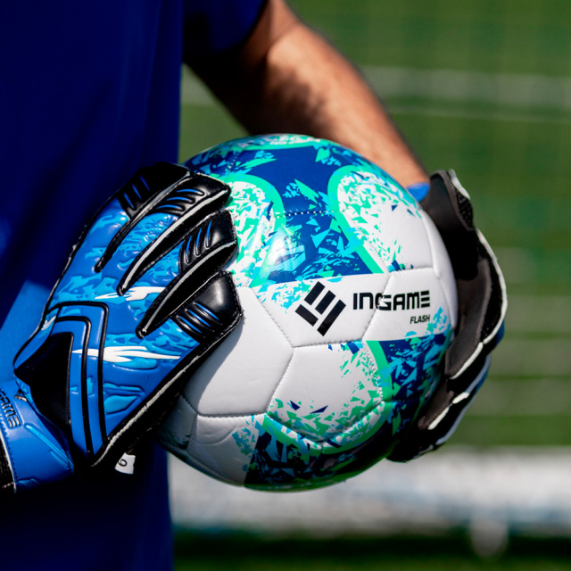 Мяч футбольный Ingame Flash (5, Синий)