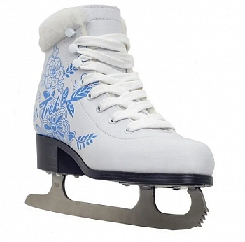 Коньки фигурные TREK Flowers Fur (2021)